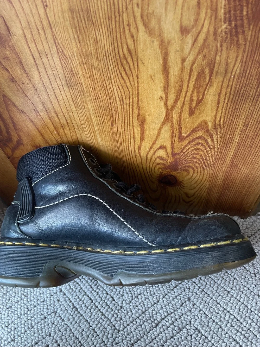 Vintage Doc Dr Martens Chunky Boots Made in England Size 6